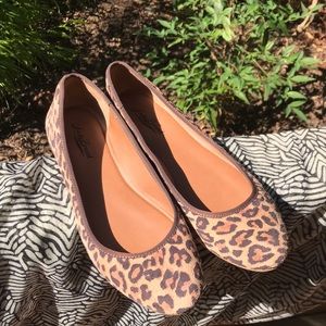 Lucky Brand Leopard Flats